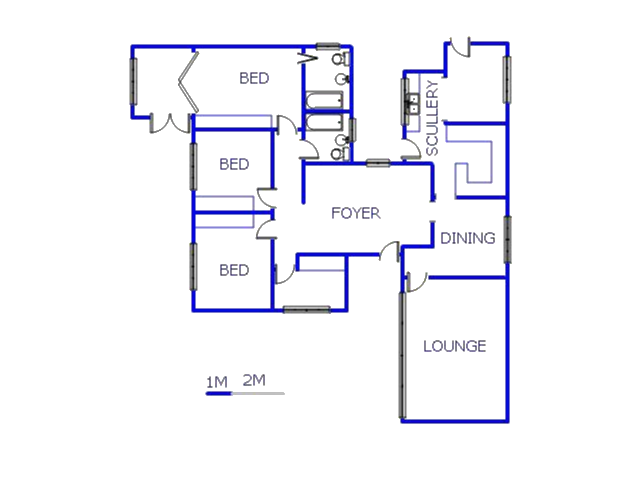 Ground Floor - 161m2 of property for sale in Dinwiddie