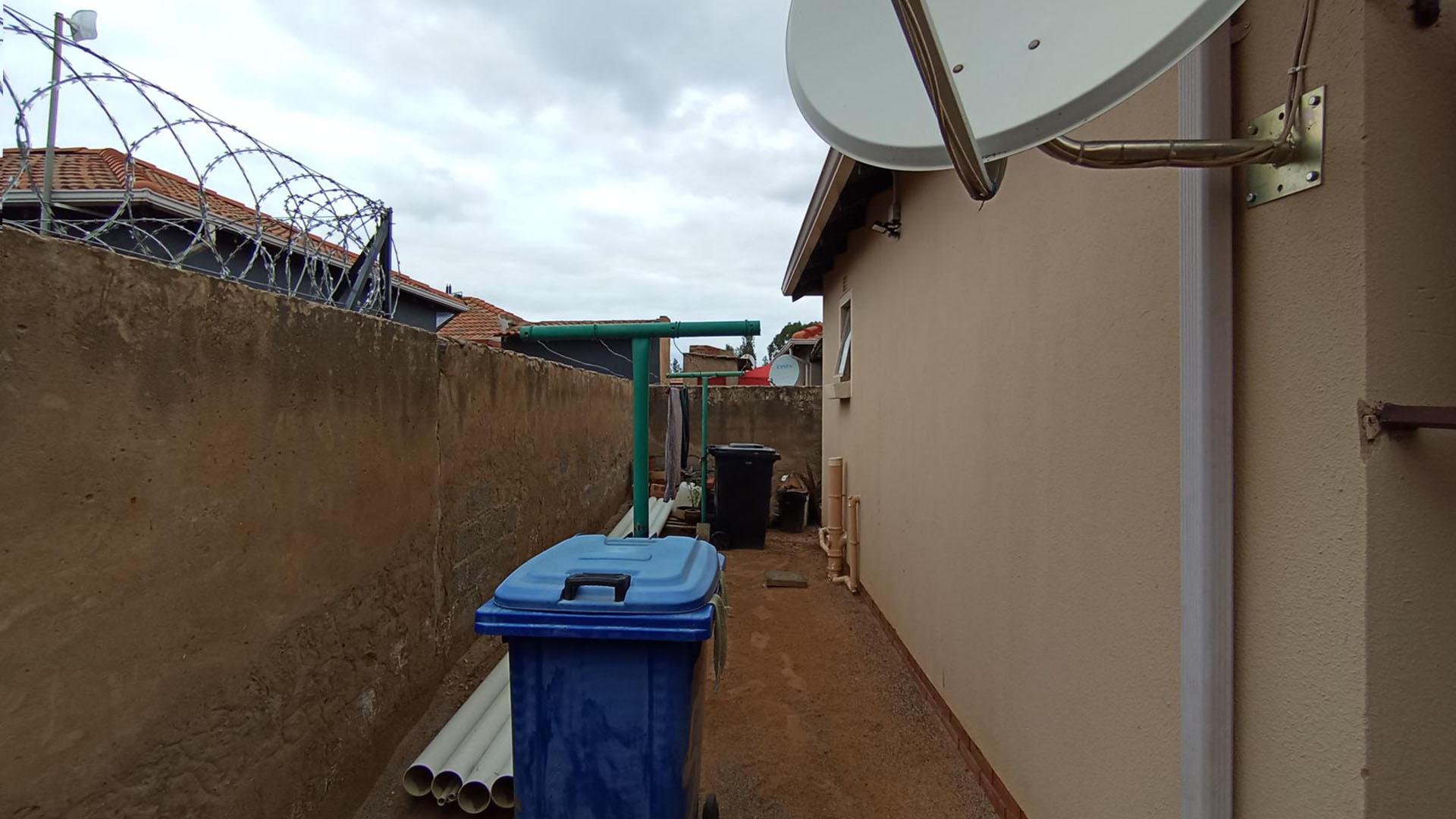 Backyard of property in Mamelodi