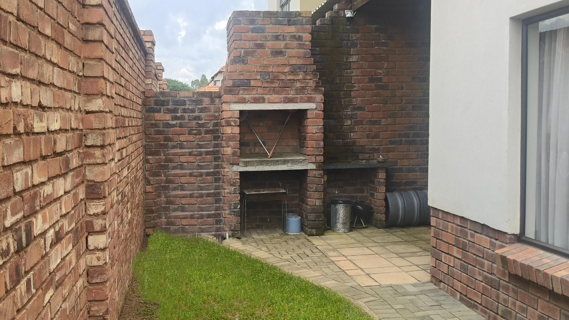 Backyard of property in Waterval East