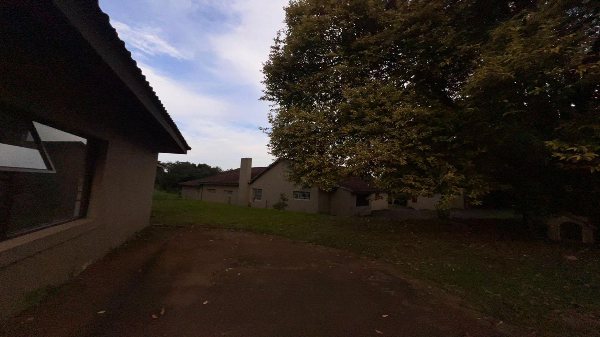 Backyard of property in Blackridge