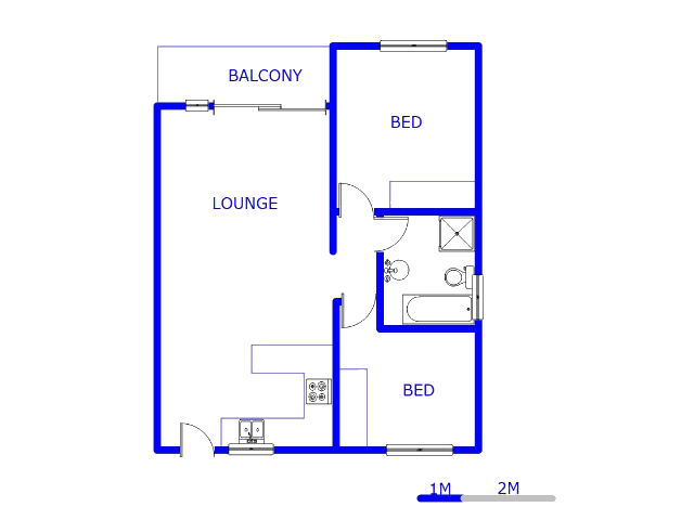 Ground Floor - 75m2 of property for sale in Amorosa