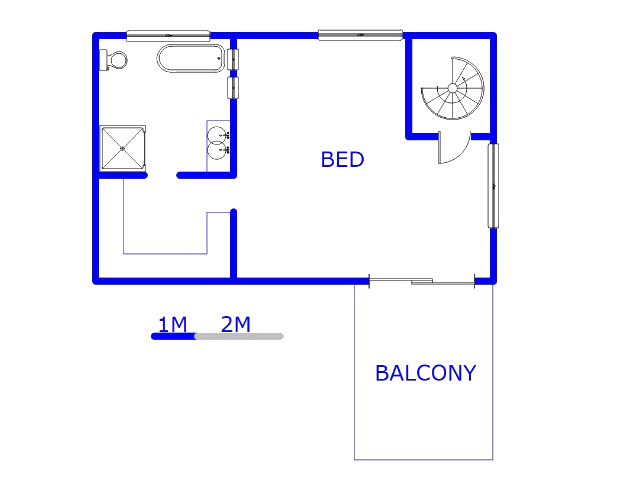 1st Floor - 72m2 of property for sale in Wilropark