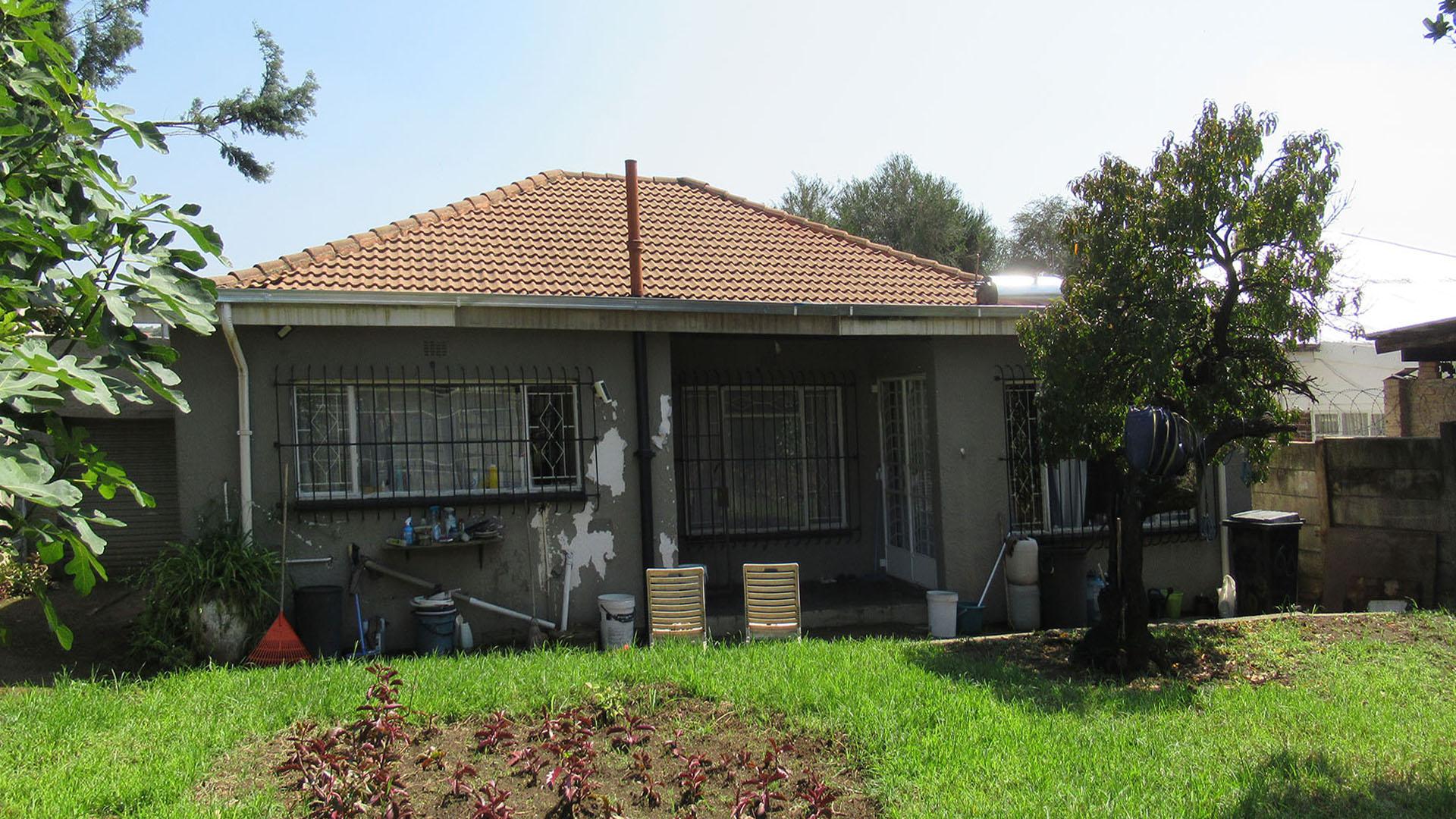 Backyard of property in Newlands - JHB