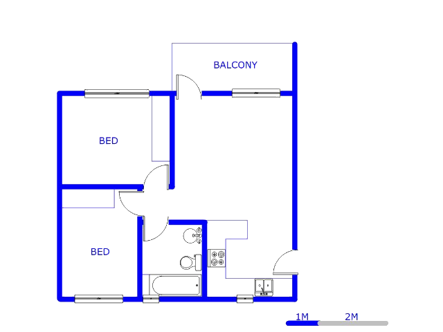 Ground Floor - 55m2 of property for sale in Alveda