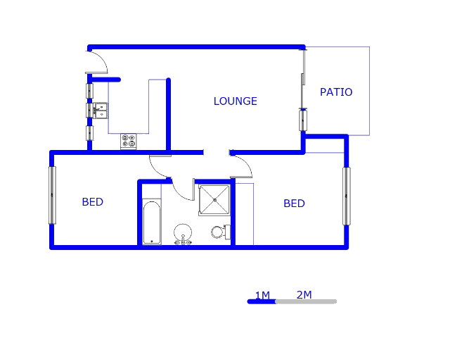 Ground Floor - 78m2 of property for sale in Mondeor