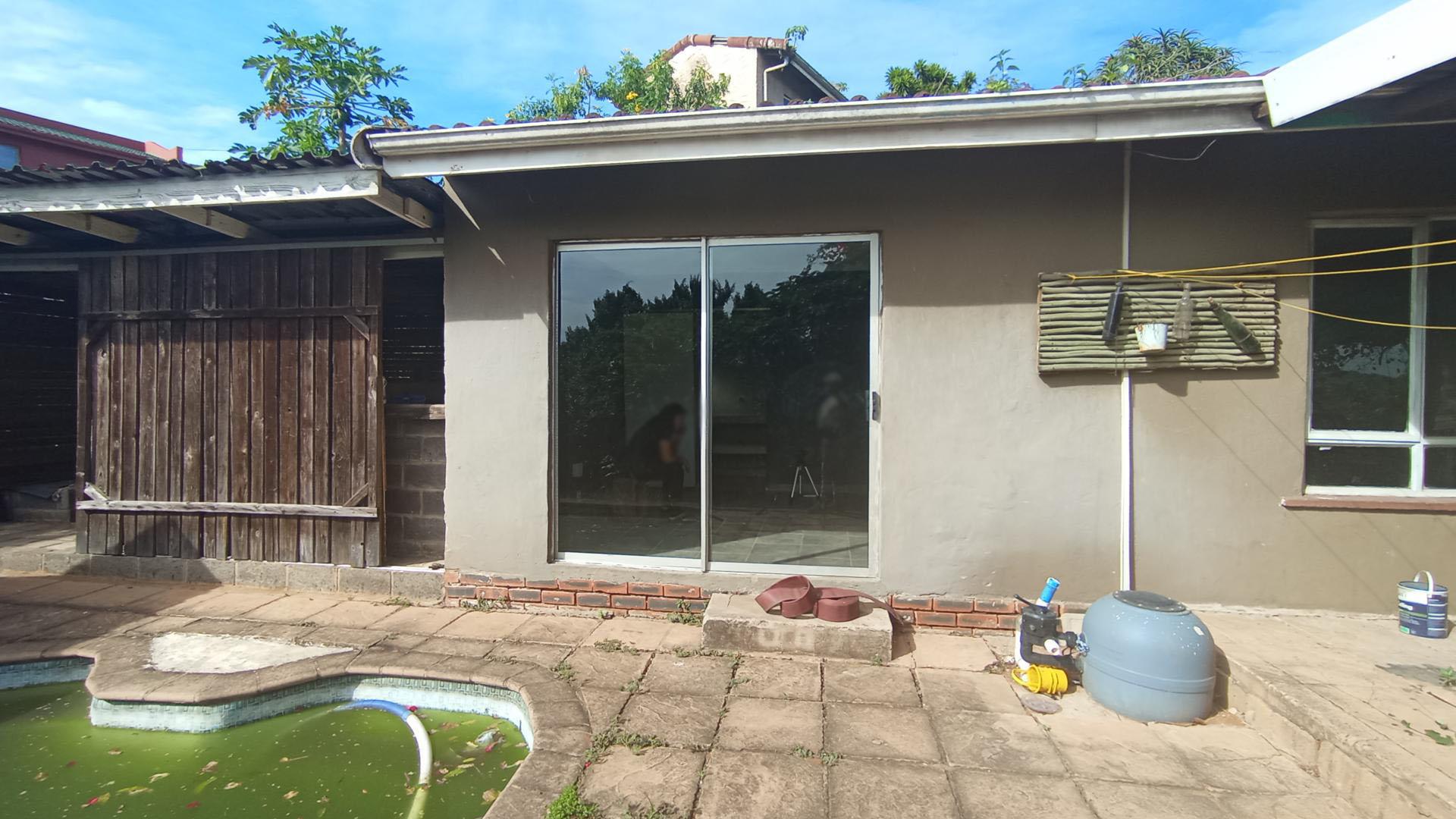 Backyard of property in Ocean View - DBN