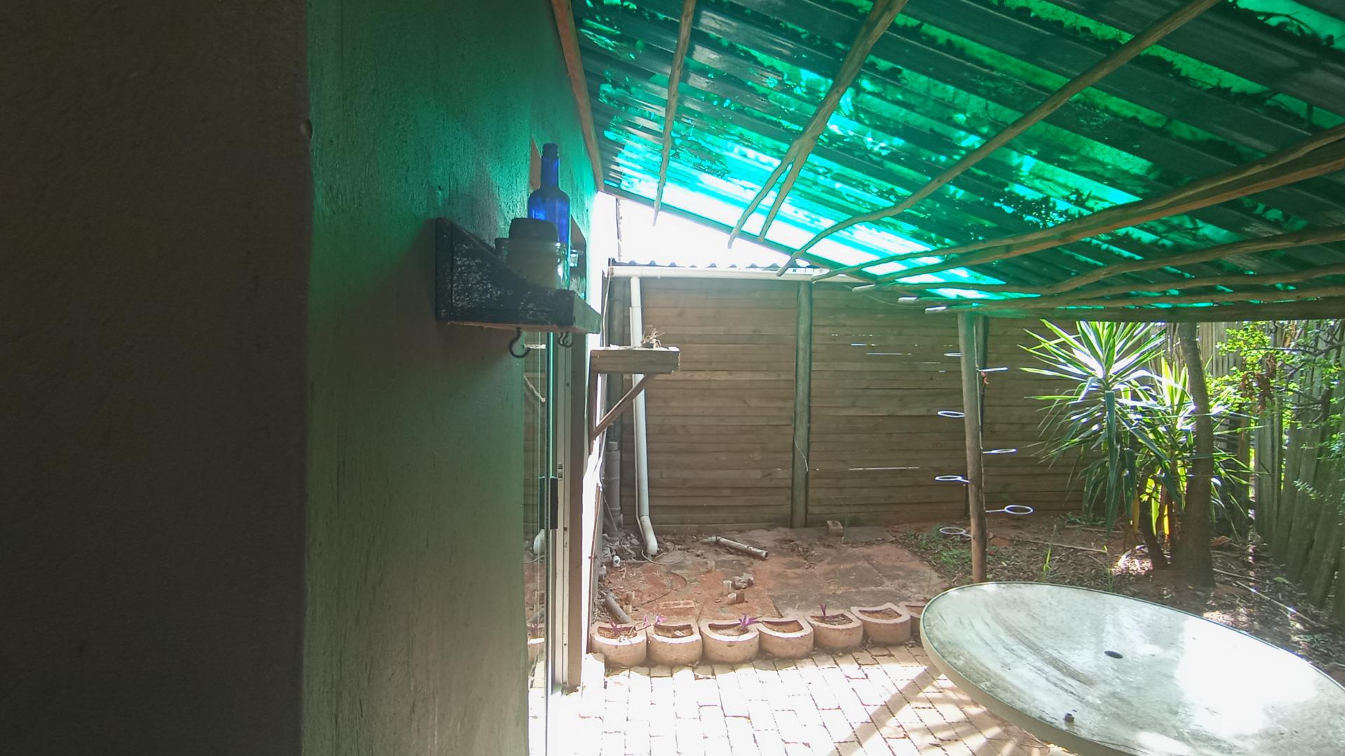 Backyard of property in Ocean View - DBN