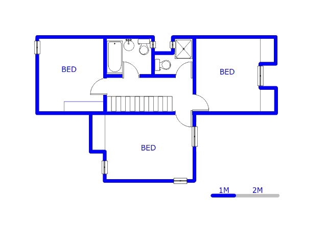 1st Floor - 52m2 of property for sale in The Hill