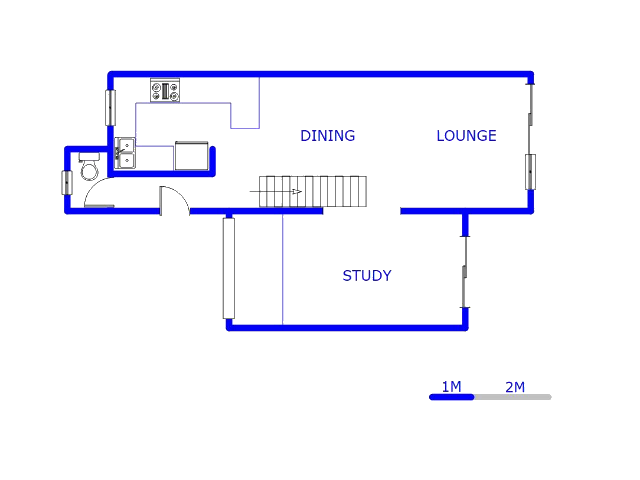 Ground Floor - 59m2 of property for sale in The Hill