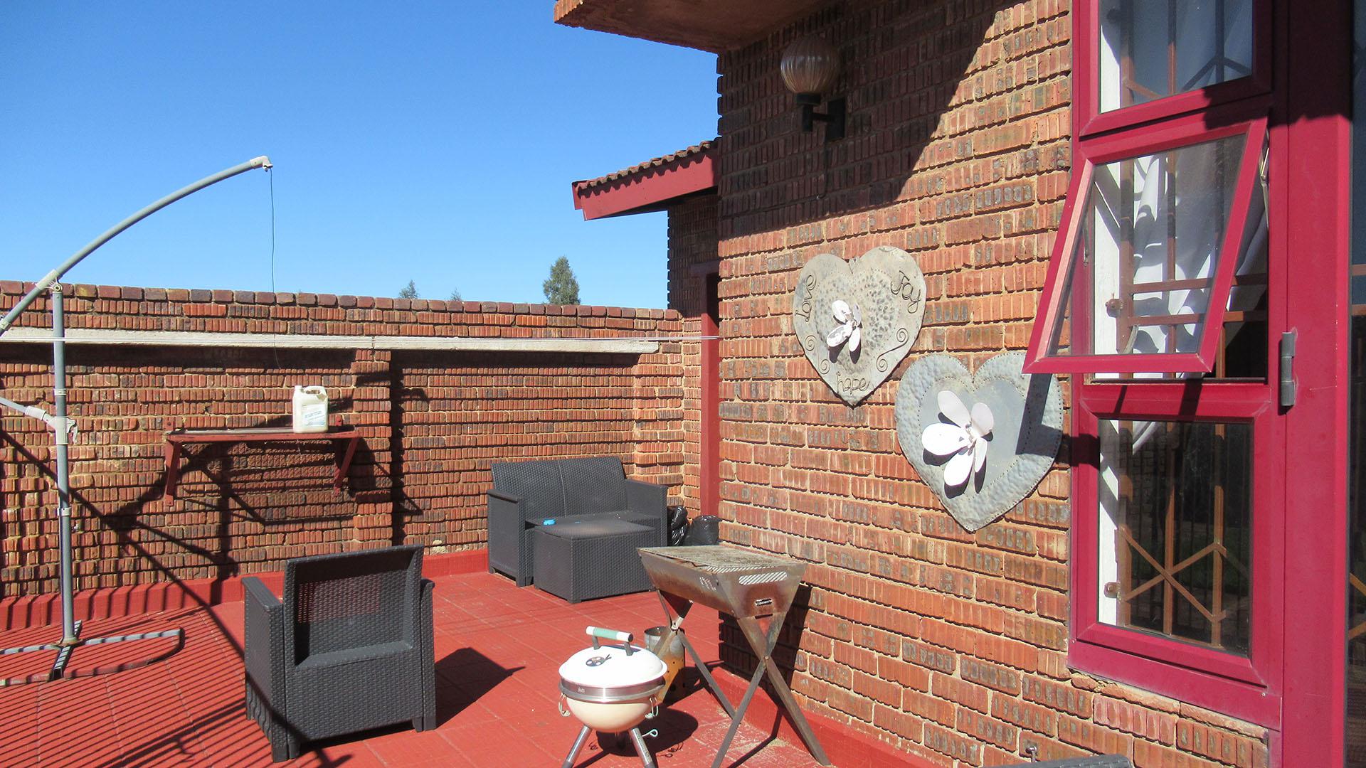 Backyard of property in The Hill