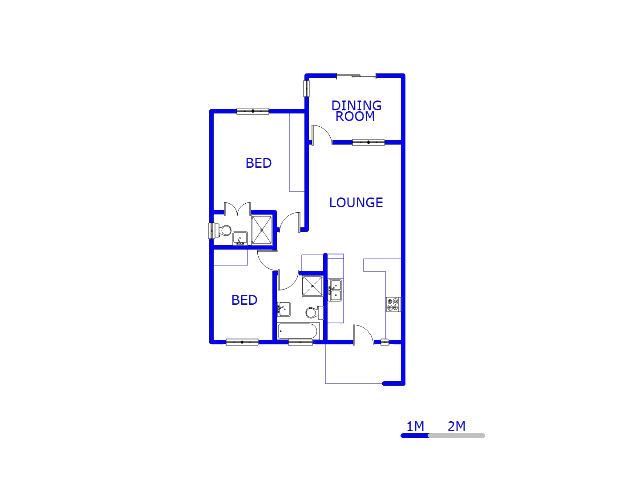 Ground Floor - 75m2 of property for sale in Andeon