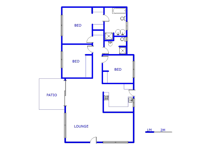 Ground Floor - 145m2 of property for sale in Barbeque Downs