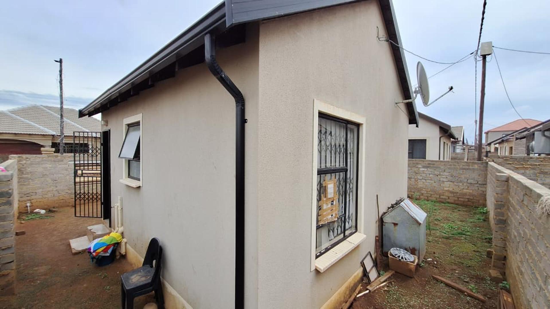 Backyard of property in Evaton West