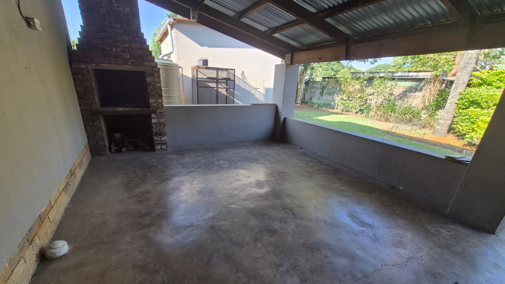 Braai Area of property in Piet Retief