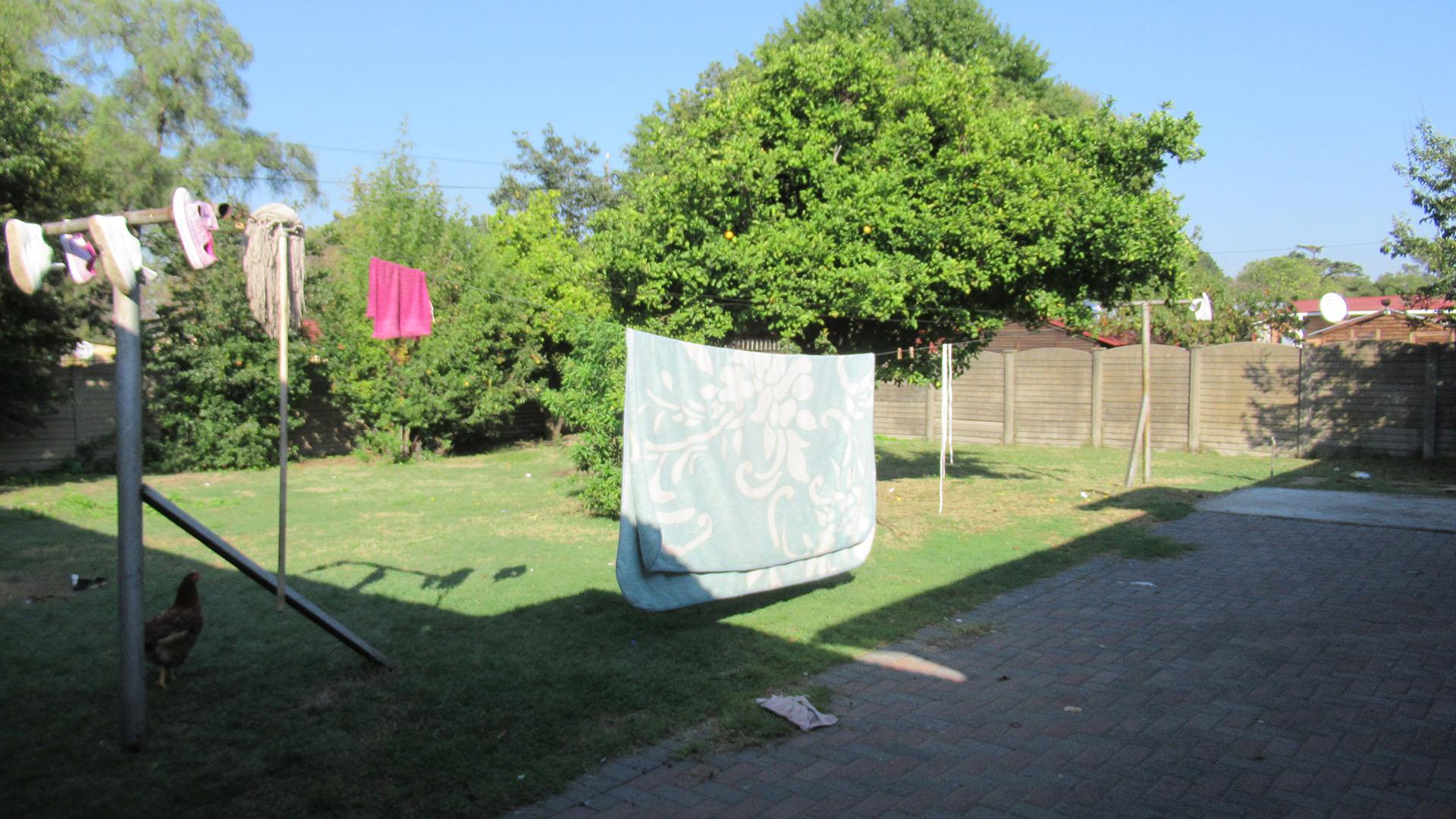Backyard of property in Sasolburg