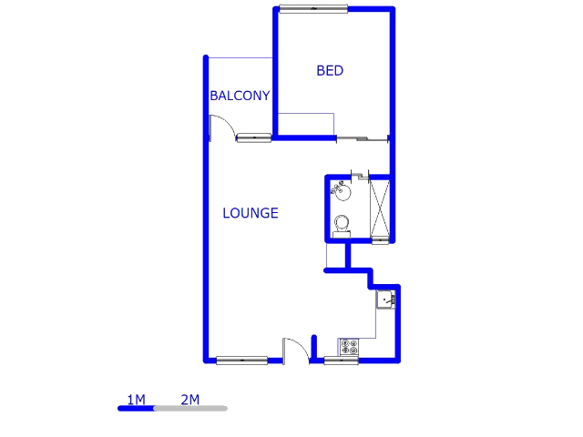 Ground Floor - 55m2 of property for sale in Braamfontein