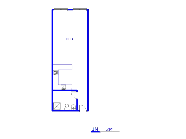 Ground Floor - 46m2 of property for sale in City and Suburban