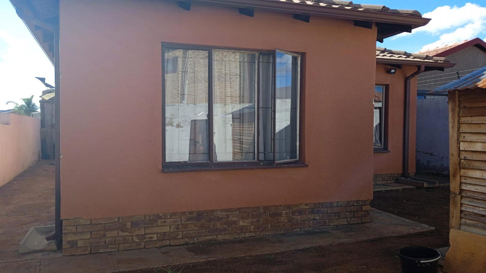 Backyard of property in Soshanguve East
