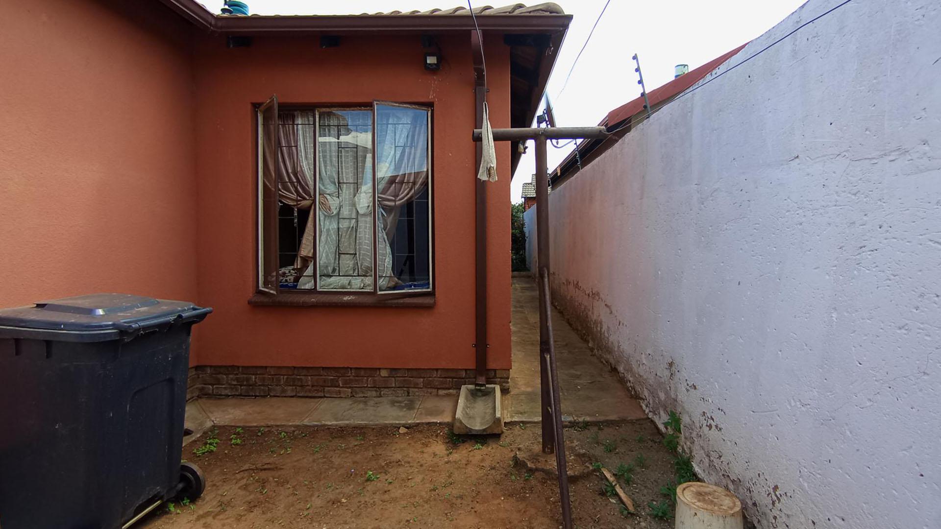 Backyard of property in Soshanguve East