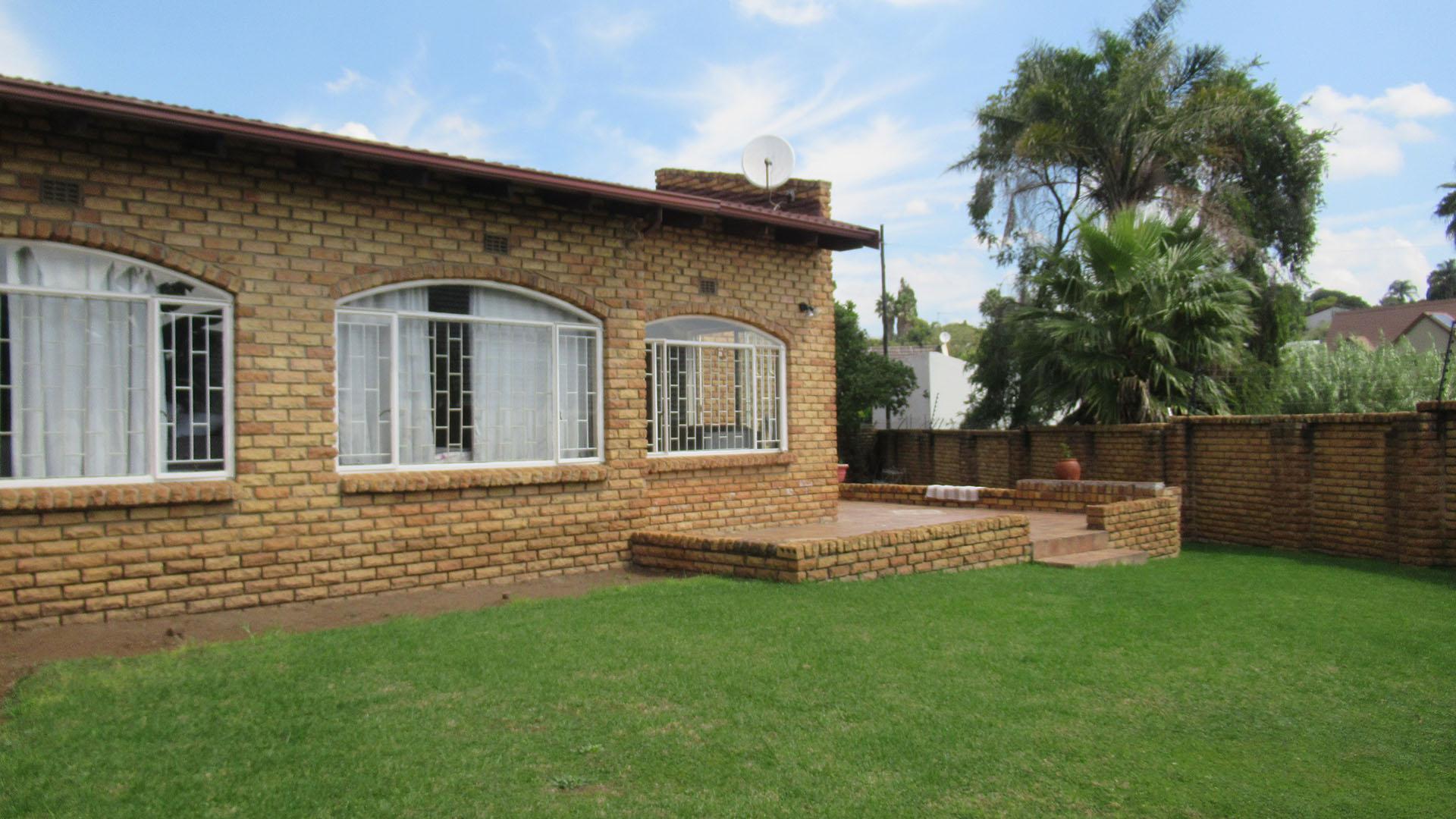 Backyard of property in Corlett Gardens