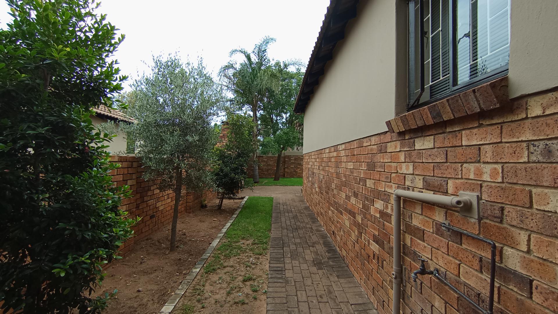 Backyard of property in Kyalami Hills