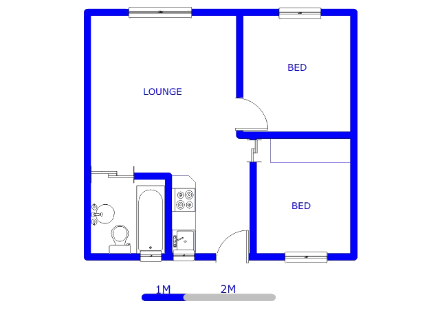 Ground Floor - 38m2 of property for sale in Fleurhof