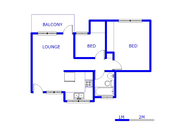 Ground Floor - 54m2 of property for sale in Northgate (JHB)