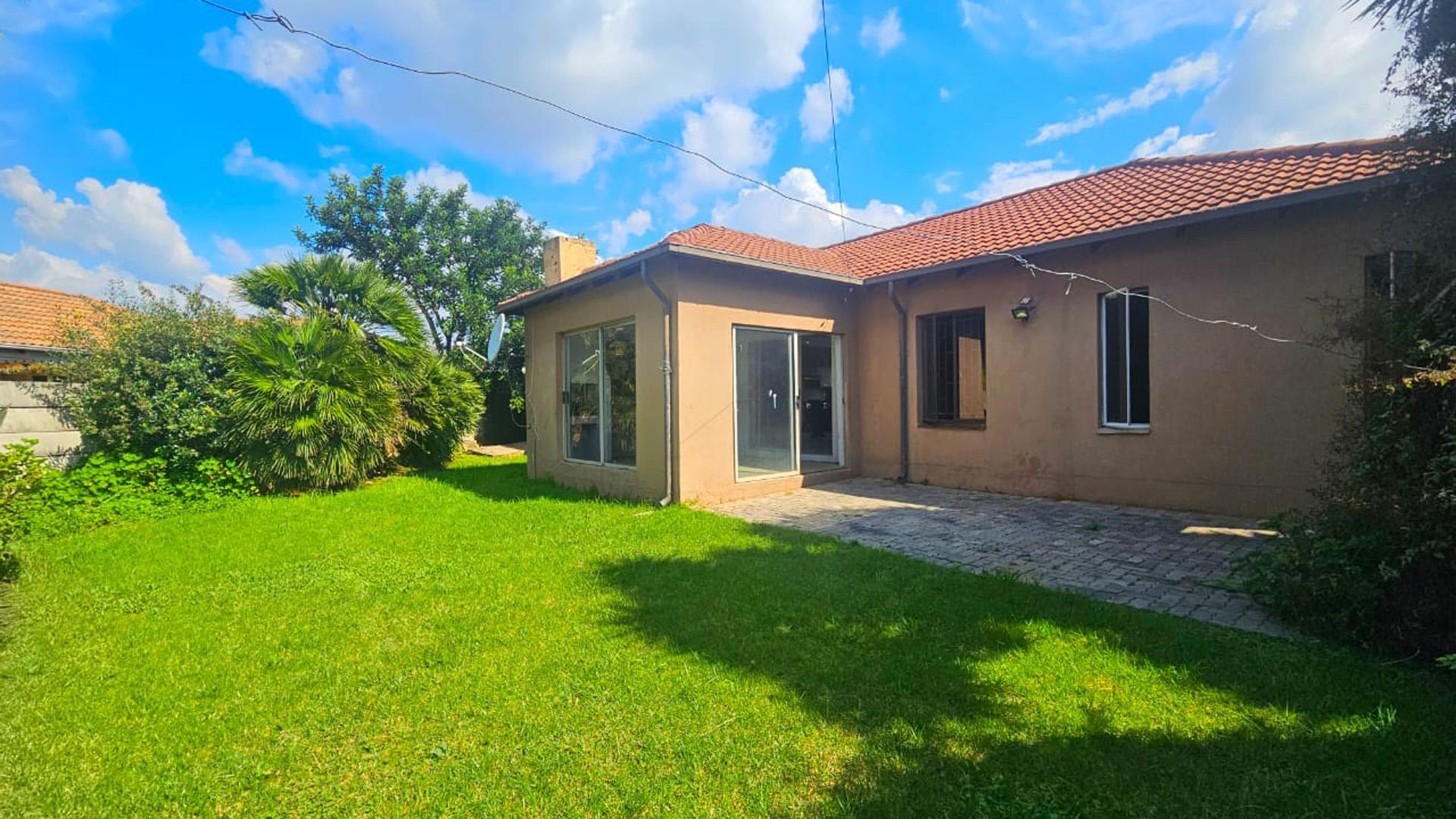 Backyard of property in Parkhaven