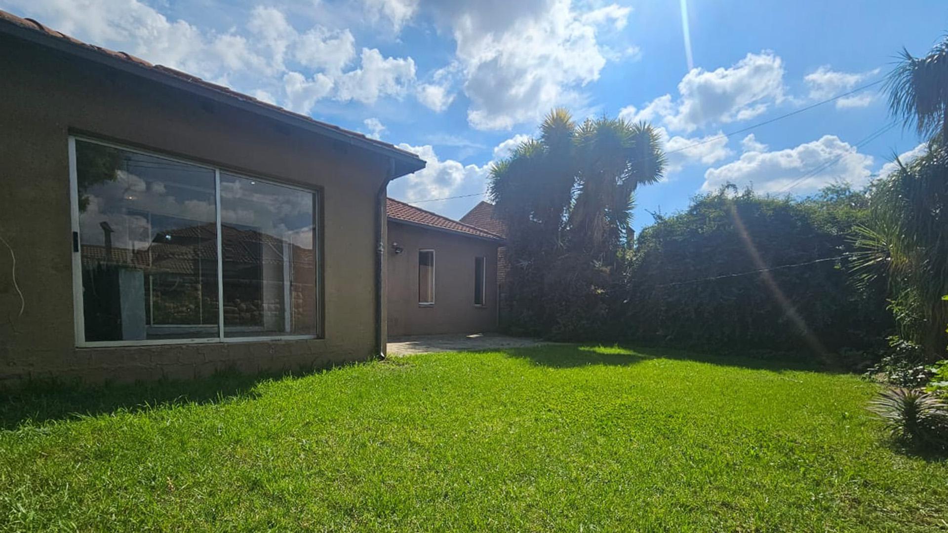 Backyard of property in Parkhaven