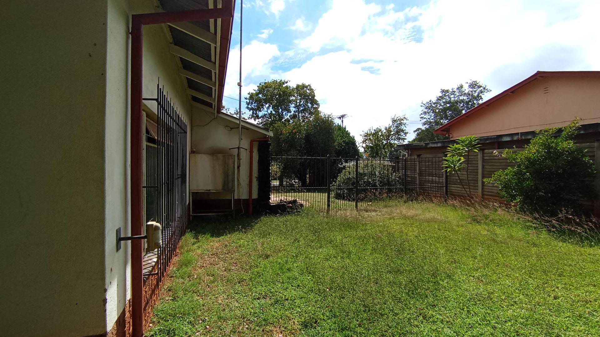Backyard of property in Meyerspark