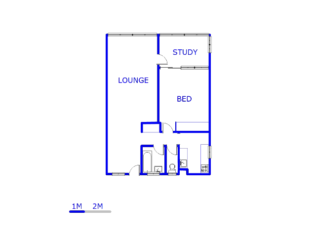 Floor plan of the property in Arcadia
