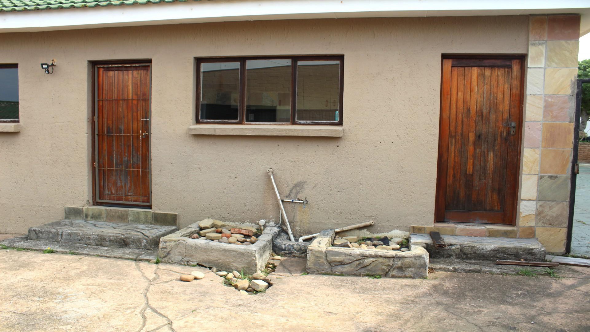 Backyard of property in Dana Bay
