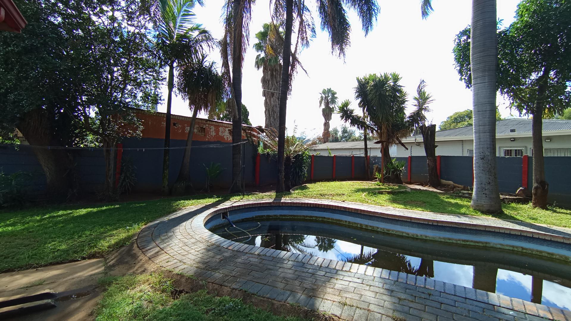 Backyard of property in Parktown Estate