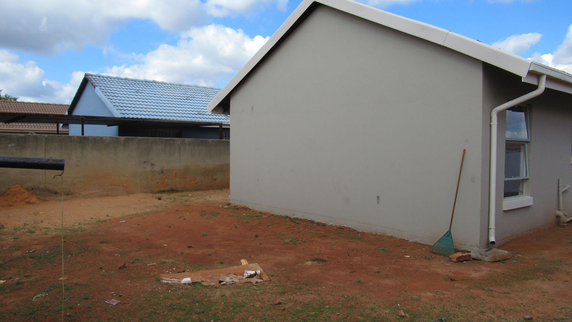 Backyard of property in Crystal Park