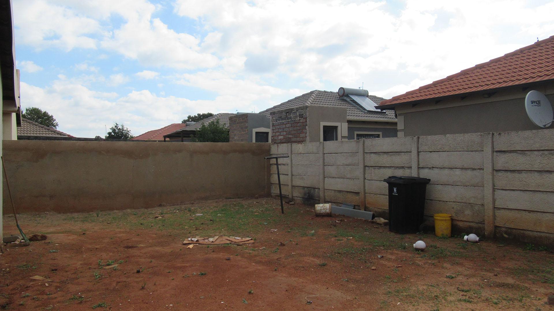Backyard of property in Crystal Park