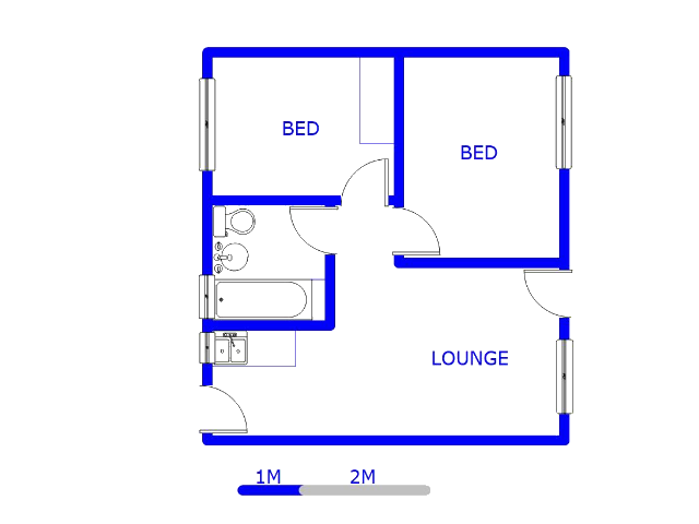 Ground Floor - 39m2 of property for sale in Lehae