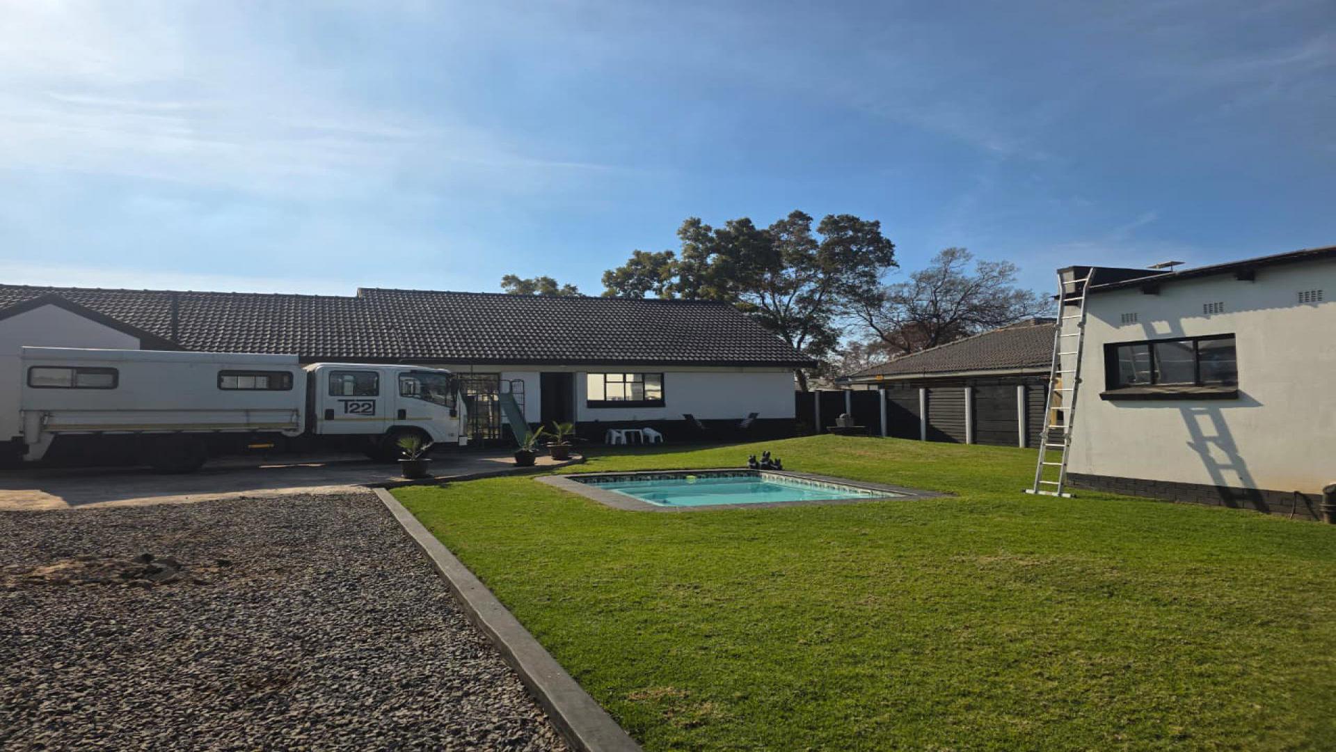 Backyard of property in Vanderbijlpark
