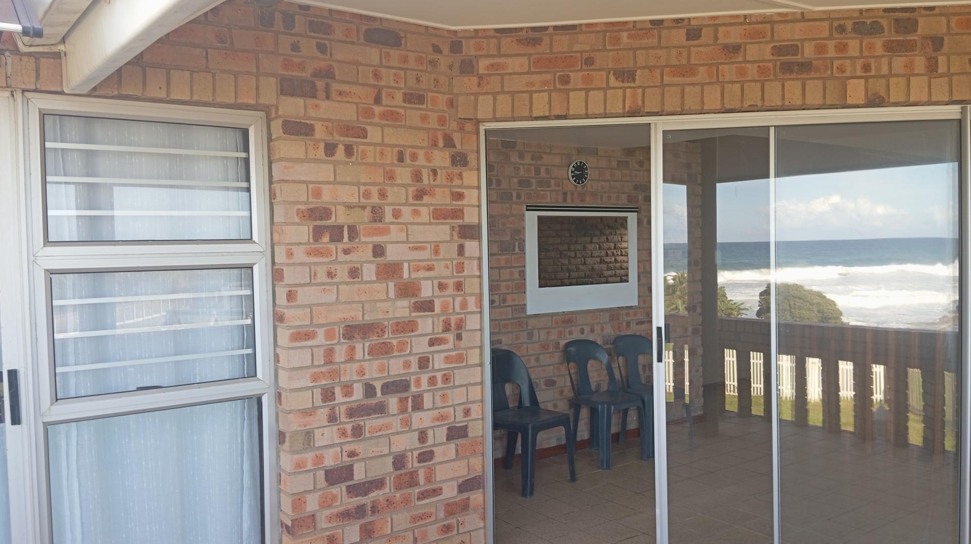 Balcony of property in Port Edward