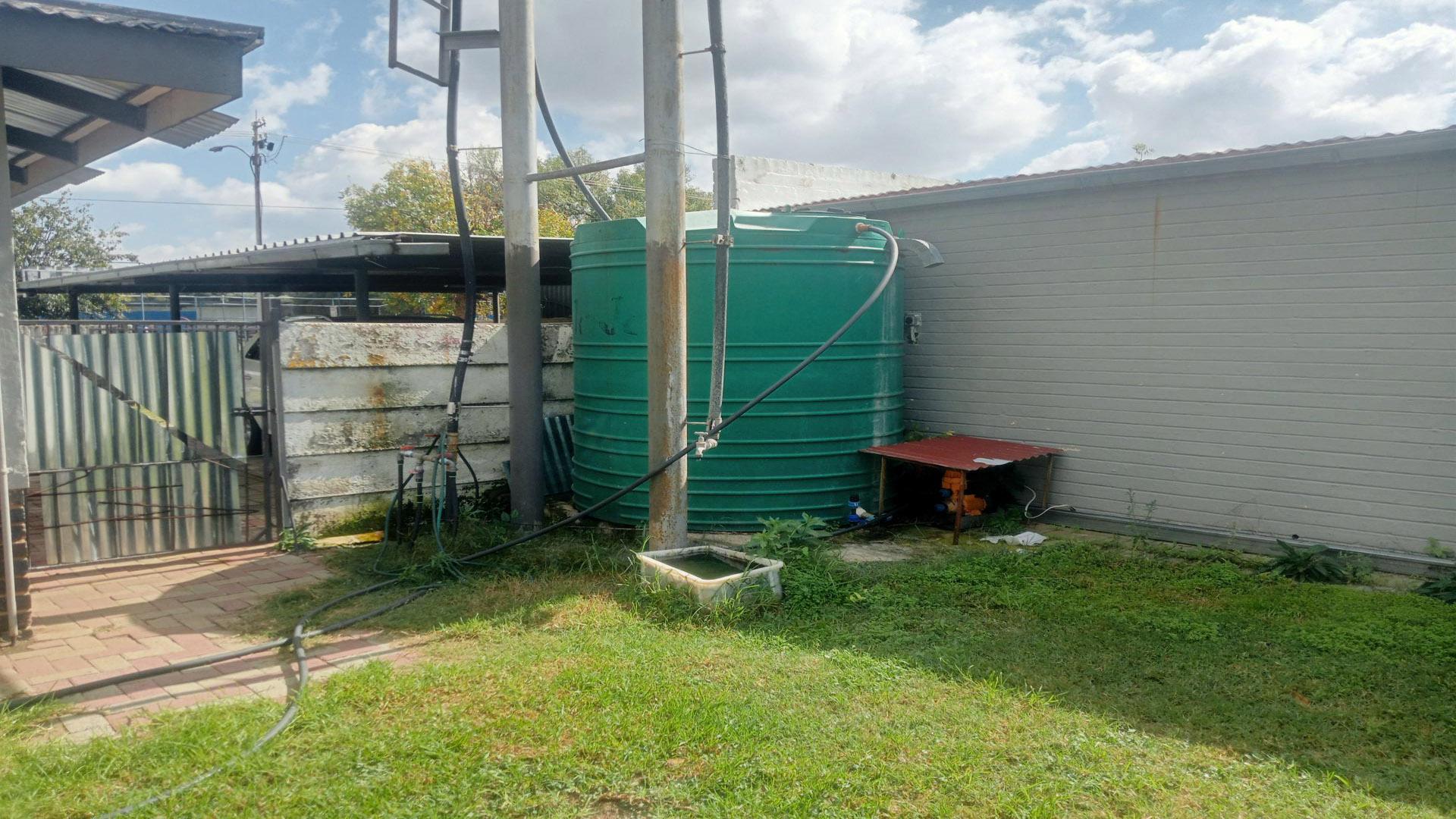 Backyard of property in Odendaalsrus