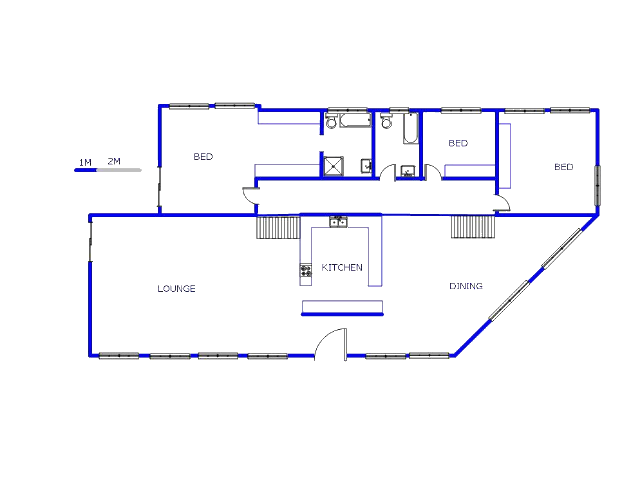 1st Floor - 263m2 of property for sale in Northcliff