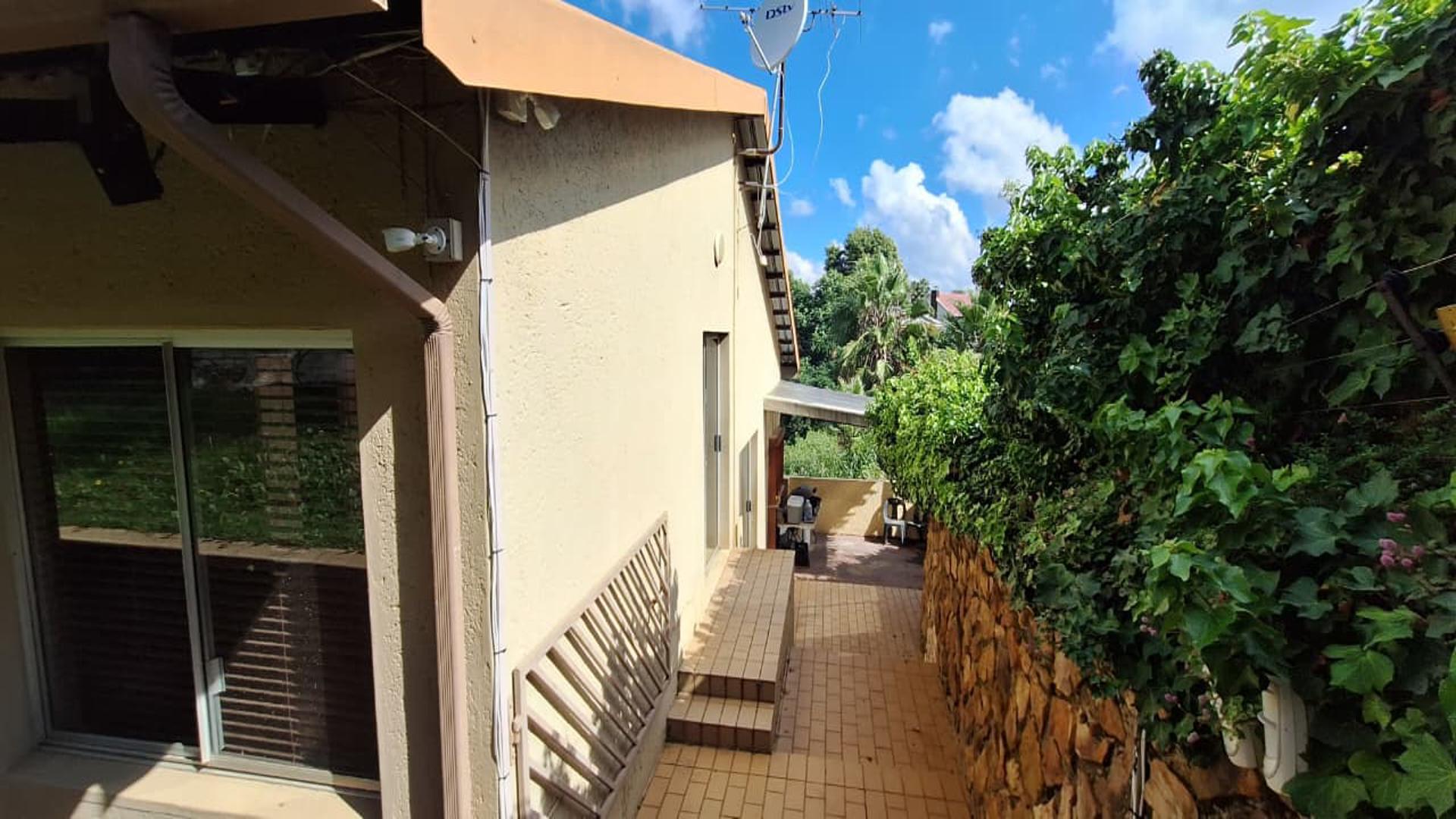 Backyard of property in Northcliff
