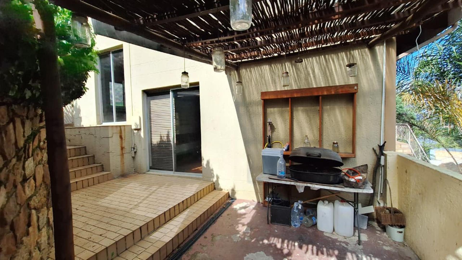 Braai Area of property in Northcliff