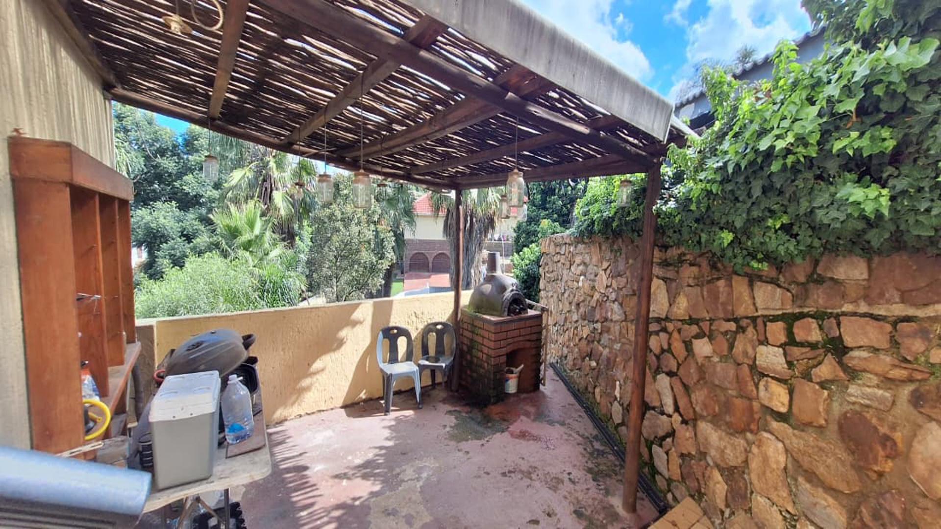 Braai Area of property in Northcliff
