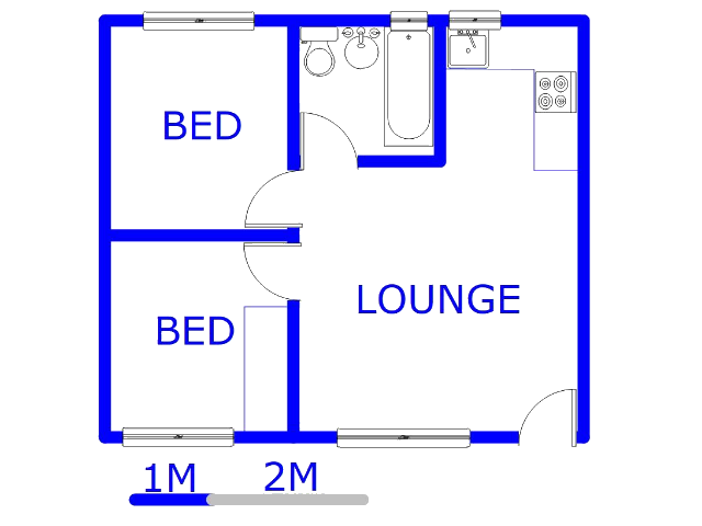 Ground Floor - 37m2 of property for sale in Fleurhof
