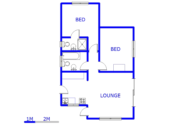 Ground Floor - 63m2 of property for sale in Vanderbijlpark
