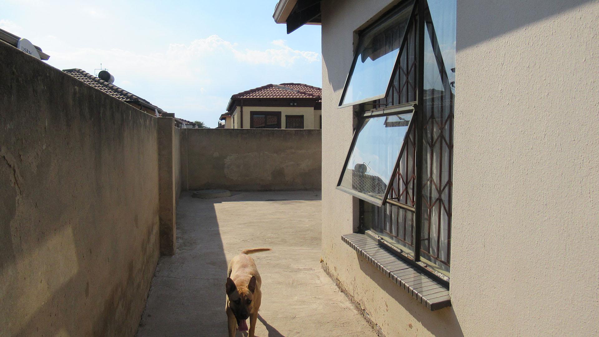 Backyard of property in Vanderbijlpark