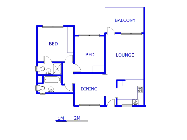 Ground Floor - 83m2 of property for sale in Meredale