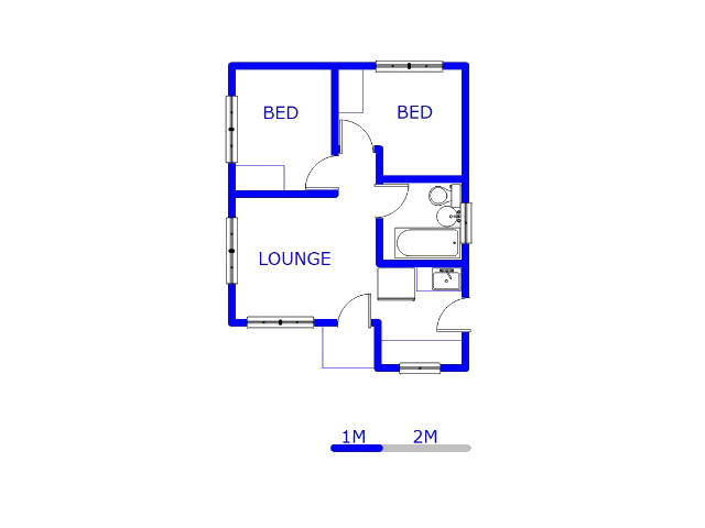 Ground Floor - 33m2 of property for sale in Lakeside - (Vereeniging)