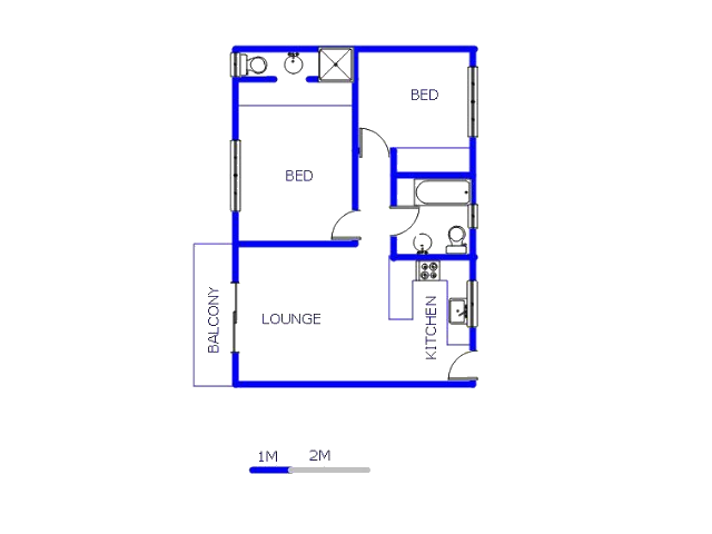 Ground Floor - 64m2 of property for sale in Groblerpark