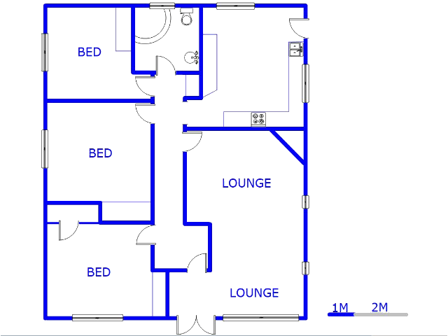 Ground Floor - 132m2 of property for sale in West Village
